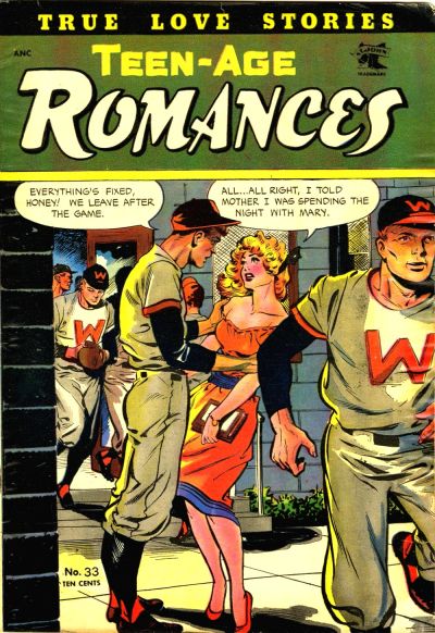 Cover for Teen-Age Romances (St. John, 1949 series) #33