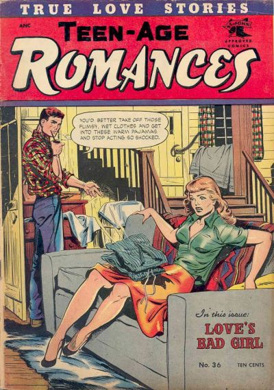 Cover for Teen-Age Romances (St. John, 1949 series) #36