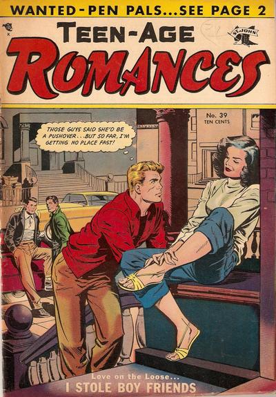 Cover for Teen-Age Romances (St. John, 1949 series) #39