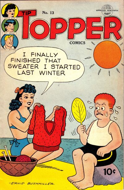 Cover for Tip Topper Comics (United Feature, 1949 series) #13
