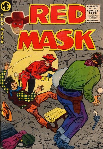 Cover for Red Mask (Magazine Enterprises, 1954 series) #48