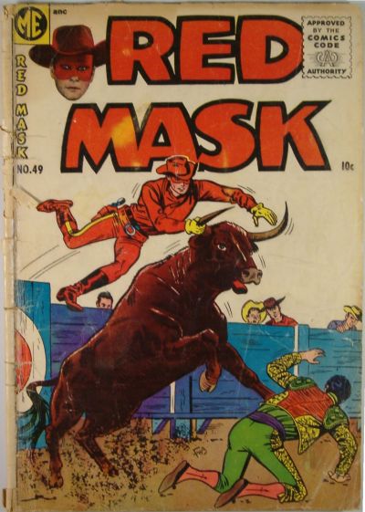Cover for Red Mask (Magazine Enterprises, 1954 series) #49