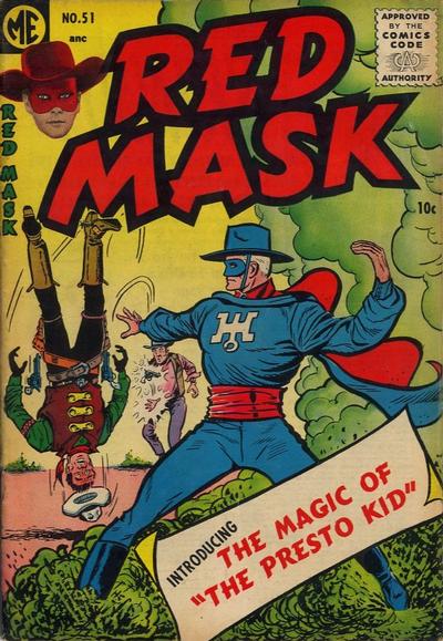 Cover for Red Mask (Magazine Enterprises, 1954 series) #51