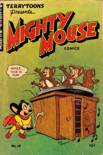 Cover for Mighty Mouse Comics (St. John, 1947 series) #14