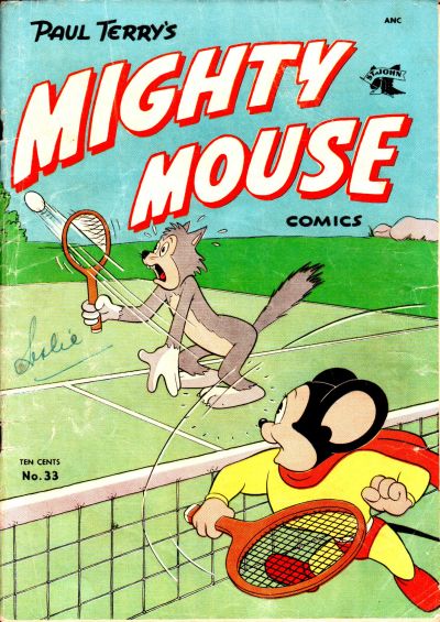 Cover for Paul Terry's Mighty Mouse Comics (St. John, 1951 series) #33