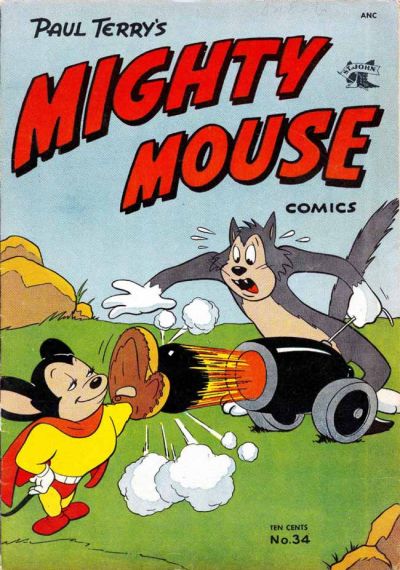 Cover for Paul Terry's Mighty Mouse Comics (St. John, 1951 series) #34