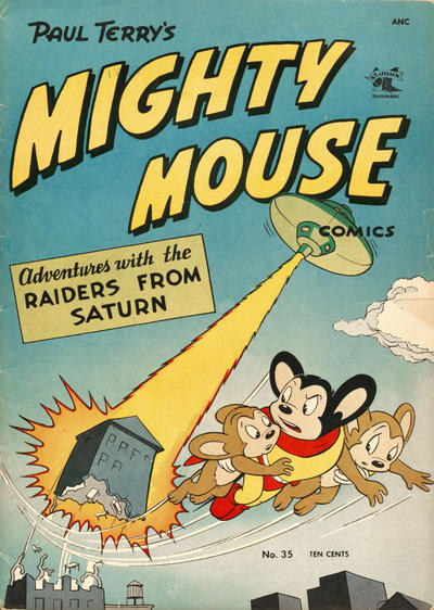 Cover for Paul Terry's Mighty Mouse Comics (St. John, 1951 series) #35