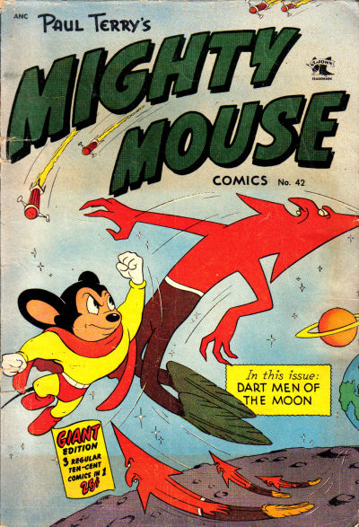 Cover for Paul Terry's Mighty Mouse Comics (St. John, 1951 series) #42