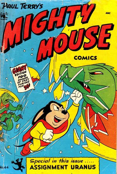 Cover for Paul Terry's Mighty Mouse Comics (St. John, 1951 series) #44