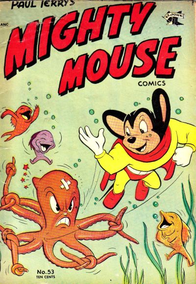 Cover for Paul Terry's Mighty Mouse Comics (St. John, 1951 series) #53