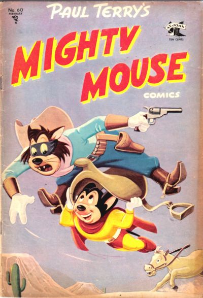 Cover for Paul Terry's Mighty Mouse Comics (St. John, 1951 series) #60