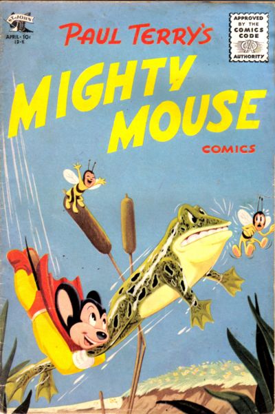 Cover for Paul Terry's Mighty Mouse Comics (St. John, 1951 series) #62