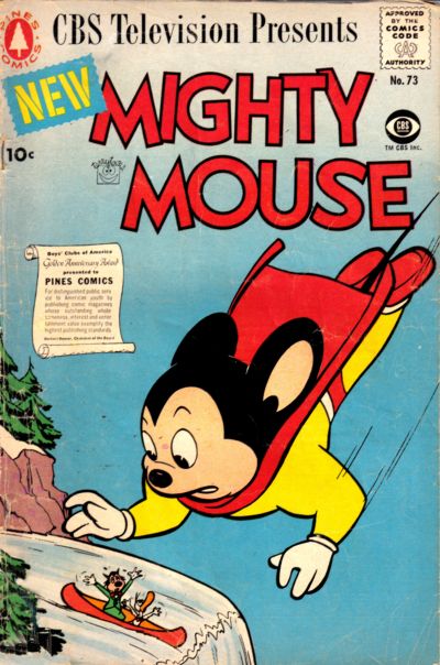 Cover for Mighty Mouse (Pines, 1957 series) #73