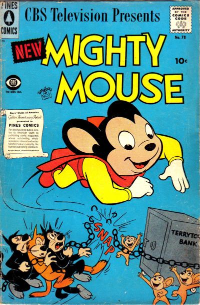 Cover for Mighty Mouse (Pines, 1957 series) #78