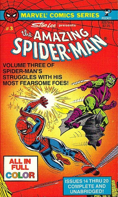 Cover for The Amazing Spider-Man (Pocket Books, 1977 series) #3 (82579-8)