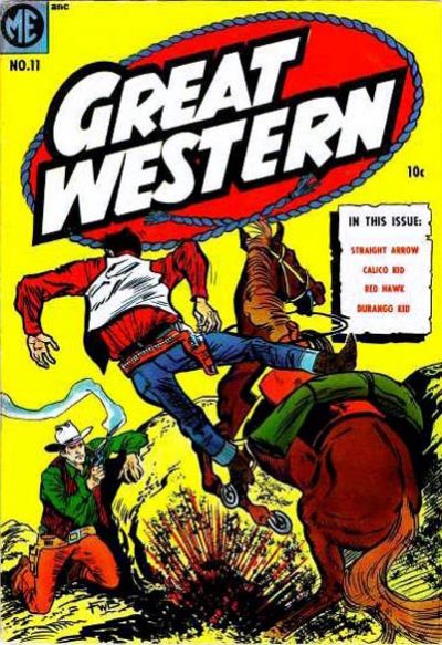 Cover for Great Western (Magazine Enterprises, 1953 series) #11