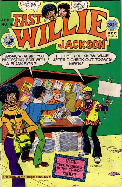 Cover for Fast Willie Jackson (Fitzgerald Publications, 1976 series) #4