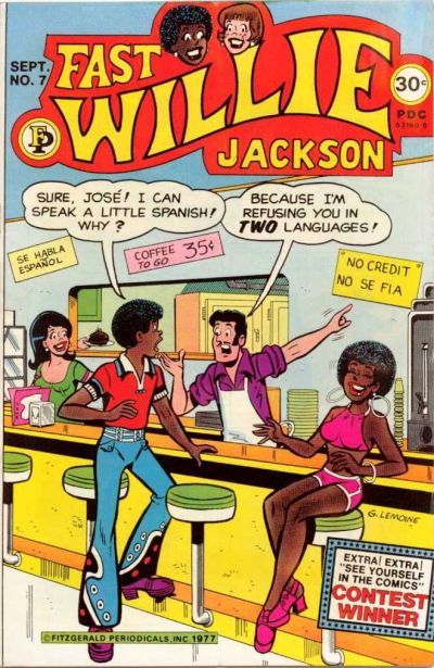 Cover for Fast Willie Jackson (Fitzgerald Publications, 1976 series) #7