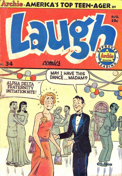 Cover for Laugh Comics (Archie, 1946 series) #34