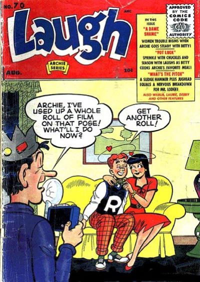 Cover for Laugh Comics (Archie, 1946 series) #70