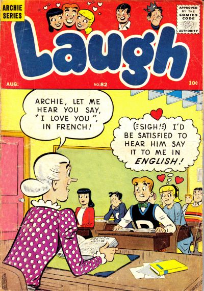 Cover for Laugh Comics (Archie, 1946 series) #82