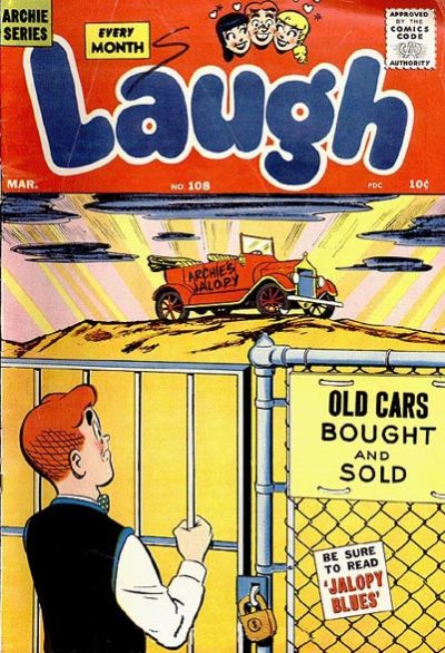 Cover for Laugh Comics (Archie, 1946 series) #108