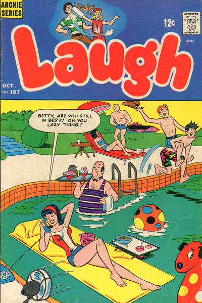 Cover for Laugh Comics (Archie, 1946 series) #187
