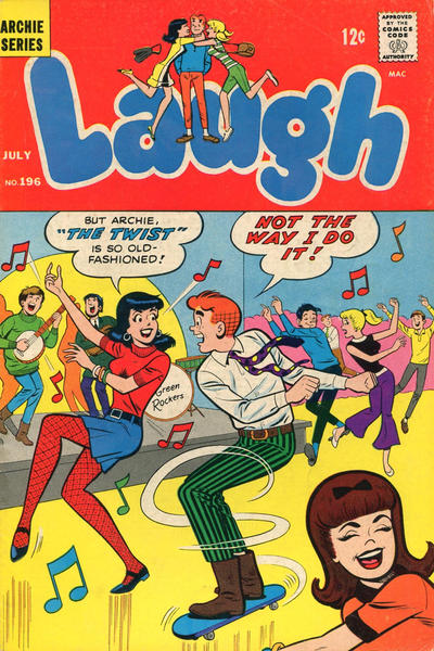 Cover for Laugh Comics (Archie, 1946 series) #196