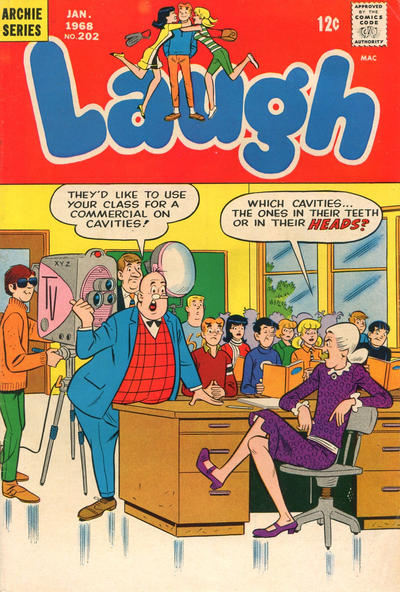 Cover for Laugh Comics (Archie, 1946 series) #202