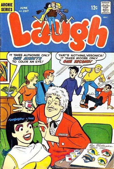 Cover for Laugh Comics (Archie, 1946 series) #207