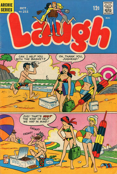 Cover for Laugh Comics (Archie, 1946 series) #211
