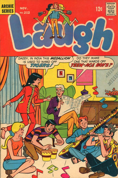 Cover for Laugh Comics (Archie, 1946 series) #212
