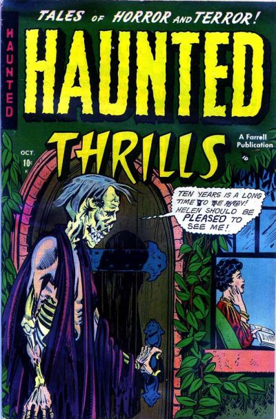 Cover for Haunted Thrills (Farrell, 1952 series) #3