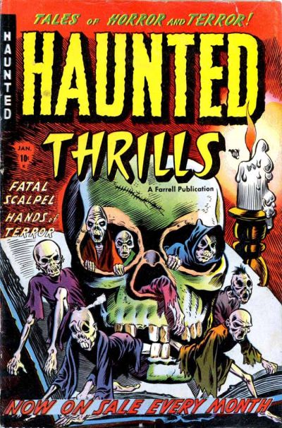 Cover for Haunted Thrills (Farrell, 1952 series) #5
