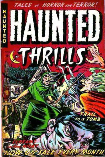 Cover for Haunted Thrills (Farrell, 1952 series) #7