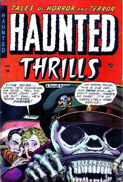 Cover for Haunted Thrills (Farrell, 1952 series) #13