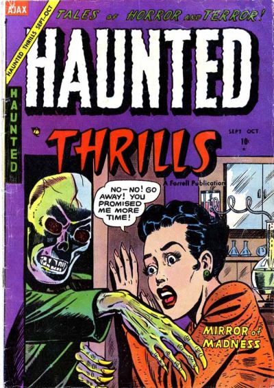 Cover for Haunted Thrills (Farrell, 1952 series) #17