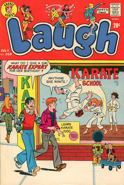 Cover for Laugh Comics (Archie, 1946 series) #268