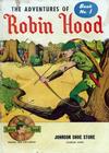 Cover for The Adventures of Robin Hood (Brown Shoe Co., 1956 series) #1 [Johnson Shoe Store]