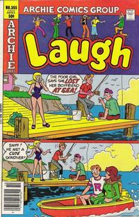 Cover for Laugh Comics (Archie, 1946 series) #355