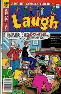 Cover Thumbnail for Laugh Comics (Archie, 1946 series) #363