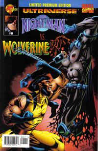 Cover for Night Man vs. Wolverine (Malibu; Marvel, 1995 series) #0 [Limited Premium Edition]