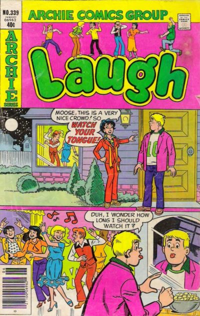 Cover for Laugh Comics (Archie, 1946 series) #339