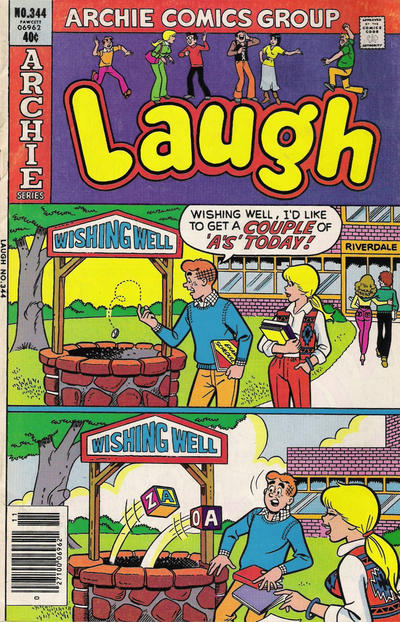 Cover for Laugh Comics (Archie, 1946 series) #344