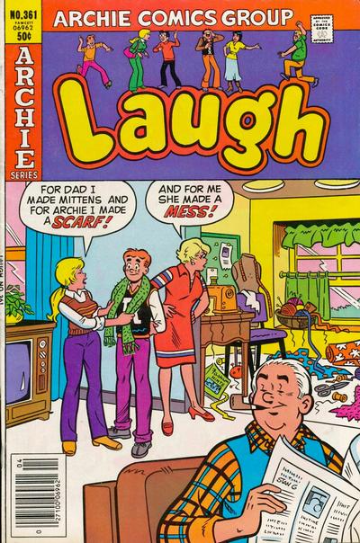 Cover for Laugh Comics (Archie, 1946 series) #361