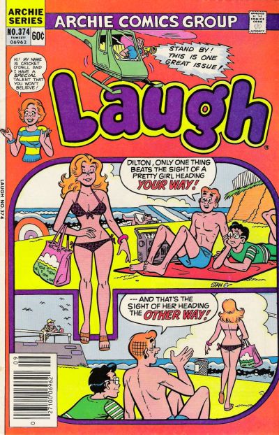 Cover for Laugh Comics (Archie, 1946 series) #374