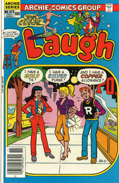 Cover for Laugh Comics (Archie, 1946 series) #375