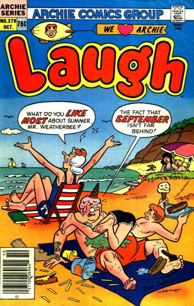 Cover for Laugh Comics (Archie, 1946 series) #379 [Canadian]
