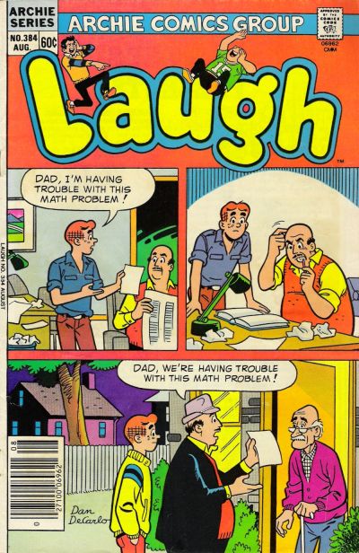 Cover for Laugh Comics (Archie, 1946 series) #384