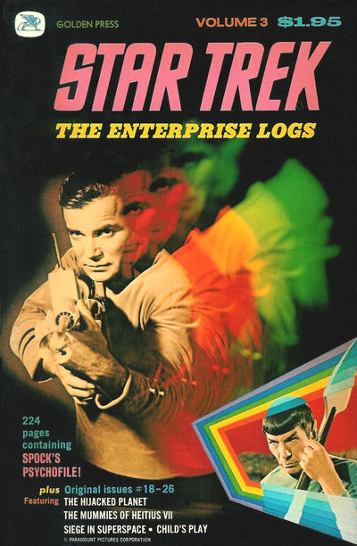 Cover for Star Trek: The Enterprise Logs (Western, 1976 series) #3